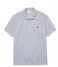Lacoste  1HP1 Mens Short Sleeve best polo 01 Silver Chine (CCA)
