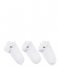 Lacoste  2G1C Socks 01 3-Pack White White-White (Z92)