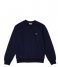 Lacoste  1HS1 Mens sweatshirt 01 Navy Blue (166)
