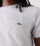 Lacoste  1HT1 Mens tee-shirt 11 Silver Chine (CCA)