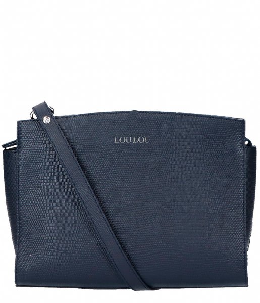 LouLou Essentiels  Bag Lovely Lizard dark blue (050)