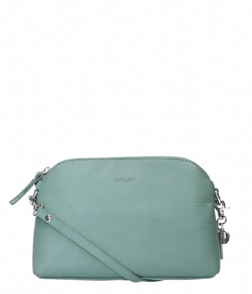 LouLou Essentiels  Bag Small Lovely Lizard menthe (002)