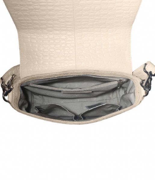 MYOMY  Lima Bag Shoulderbag Croco Off White (41)