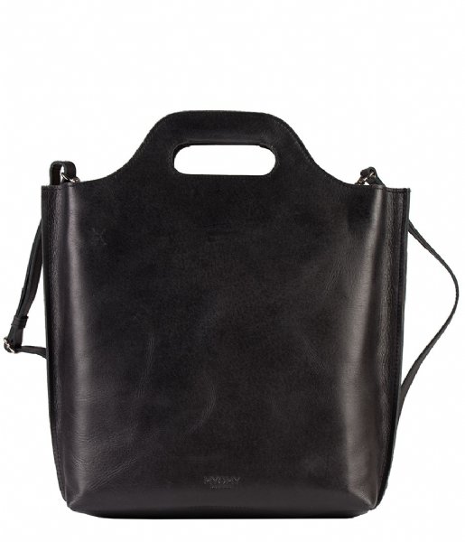 MYOMY  My Carry Bag Shopper Medium hunter waxy black (80781162)