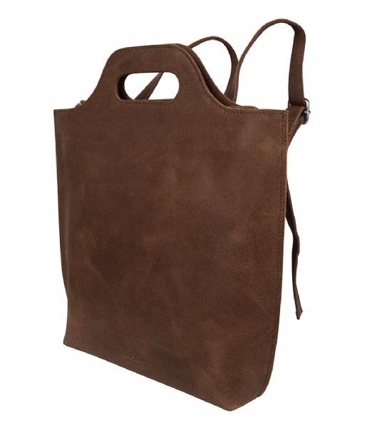 MYOMY  My Carry Bag Back Bag Medium hunter mid brown (80890001)
