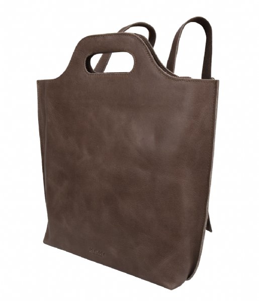 MYOMY  My Carry Bag Back Bag Medium hunter waxy taupe (80891239)