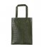 MYOMY  My Paper Bag Zipper Long Handles New croco vetiver green (10272940)