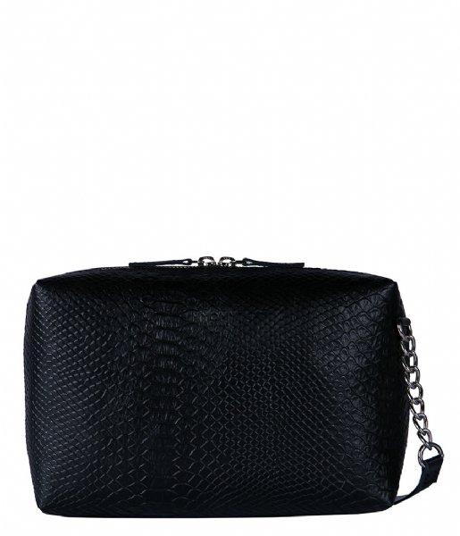 MYOMY  MY Boxy Bag Handbag mix anaconda & hunter waxy black (13571708C)