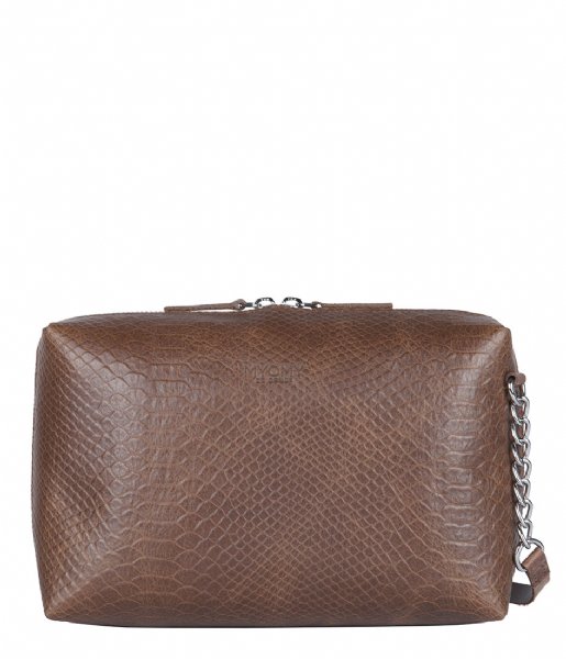 MYOMY  My Boxy Bag Handbag mix anaconda & waxy original (13571809C)