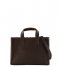 MYOMY  My Paper Bag Handbag Crossbody boarded dark brown (1067-6067)