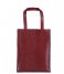 MYOMY  My Paper Bag Zipper Long Handles New croco burgundy (1027-6001)