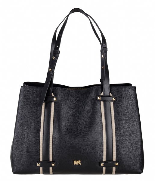 Michael Kors  Griffin Large Tote black & gold colored hardware