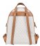 Michael Kors  Rhea Zip Medium Backpack vanilla & gold colored hardware