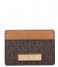 Michael Kors  Card Holder brown & gold hardware