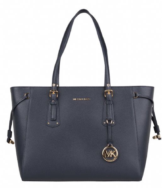 Michael Kors  Voyager Medium Tote admiral & gold colored hardware