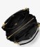 Michael Kors  Lillie Large Shoulder Tote black & gold colored hardware
