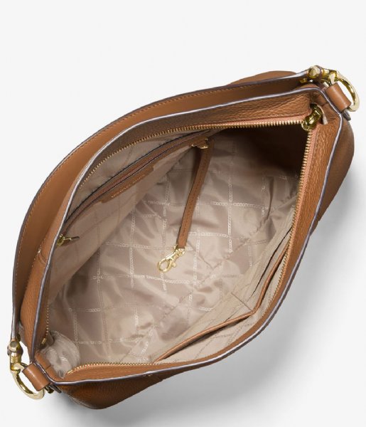 Michael Kors  Brook Large Shoulder Bag acorn & gold colored hardware