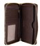 Michael Kors  Jet Set Large Flat Phone Case brown & gold hardware