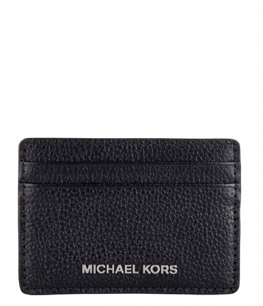 Michael Kors  Card Holder black & silver hardware