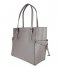 Michael Kors  Voyager Ew Tote pearl grey & silver colored hardware