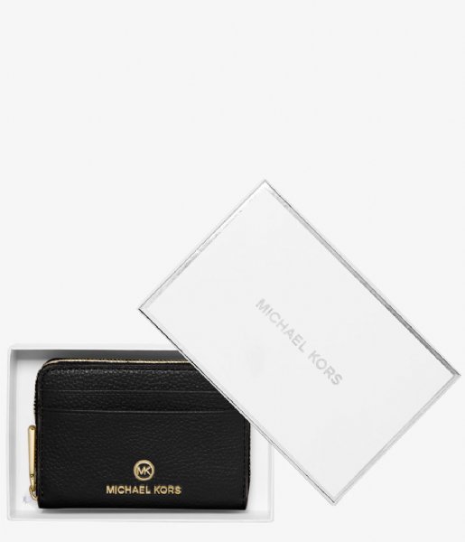 Michael Kors  Jet Set Small Za Coin Card Case Black (1)