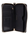 Michael Kors  Jet Set Travel Large Flat Phone Case black & gold hardware