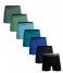 Muchachomalo  7 Pack Light Cotton Solid Black Blue Blue Blue Blue Green Green
