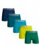 Muchachomalo  Light Cotton Solid 5-Pack Blue green Bue Yellow Green