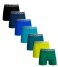 Muchachomalo  Light Cotton Solid 7-Pack Black Blue Blue Blue Green Yellow Green