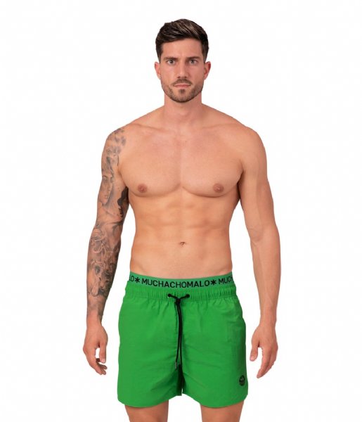 Muchachomalo  Swimshort Solid Green