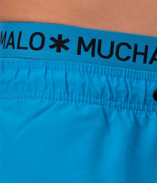 Muchachomalo  Swimshort Solid Neon Neon Blue