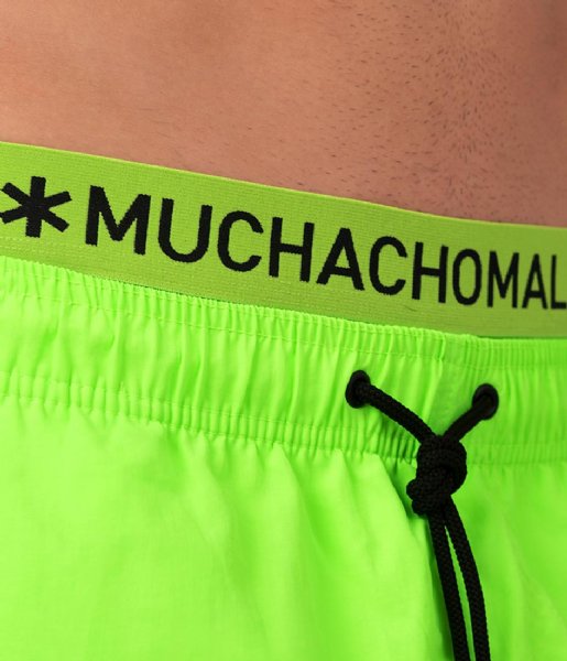 Muchachomalo  Swimshort Solid Neon Neon Green