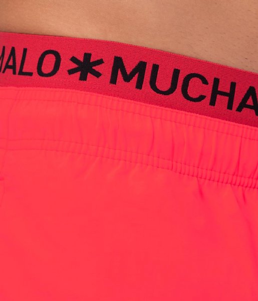 Muchachomalo  Swimshort Solid Neon Neon Pink
