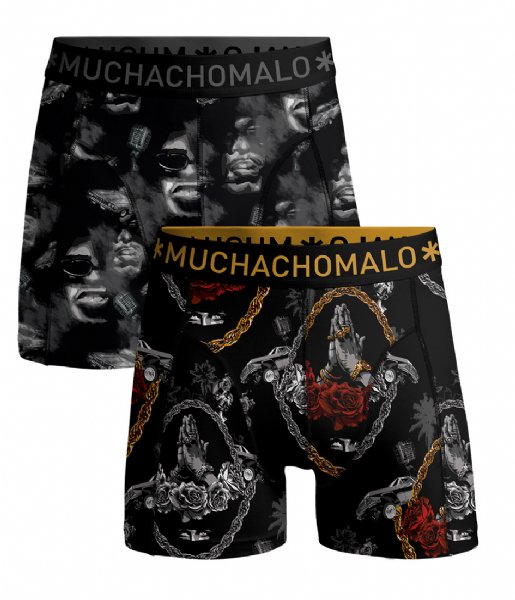 Muchachomalo  Shorts Gangsta Paradise 2-Pack Print Print