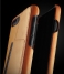 Mujjo  Leather Wallet Case iPhone 7 Plus tan