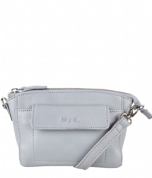 MyK Bags  Bag Carlton Silver Grey