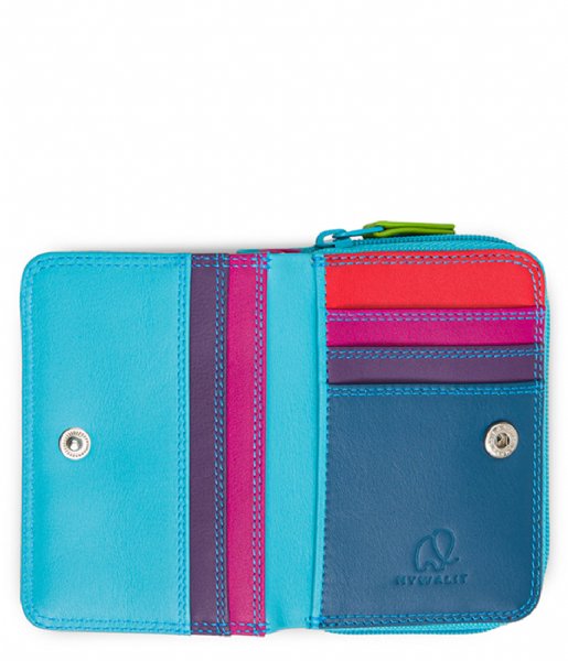 Mywalit  Small Wallet With Zip Around Purse Liguria (171)