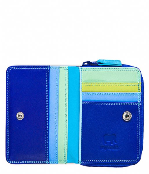 Mywalit  Small Wallet With Zip Around Purse Seascape (92)