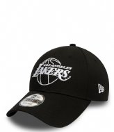New Era Los Angeles Lakers NBA League Essential 9Forty Black