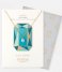 Orelia  March Birthstone Gift Envelope aquamarine (23159)
