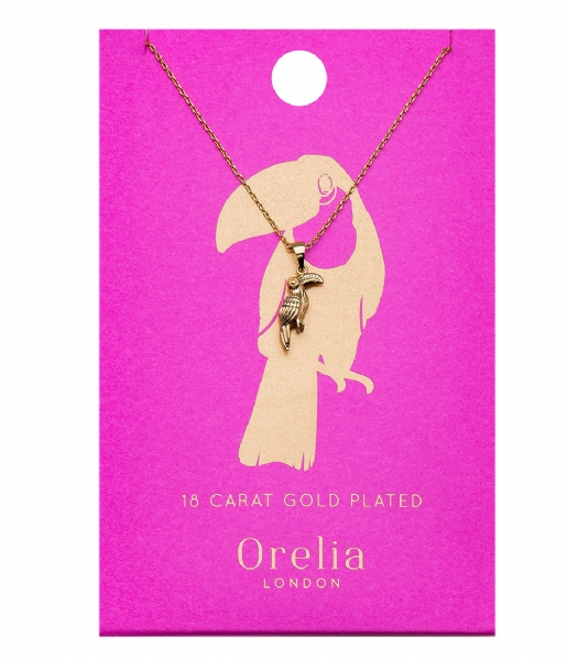 Orelia  Toucan Ditsy Necklace pale gold (ORE21325)