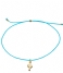 Orelia  Cactus Charm Friendship Bracelet turquoise (ORE21306)