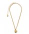 Orelia  Heart Locket Necklace Gold plated