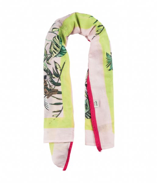 POM Amsterdam  Tropical Parrot Shawl pink (SP5615)