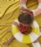 Petites Pommes  45cm Olivia Swim Ring Pastel Yellow