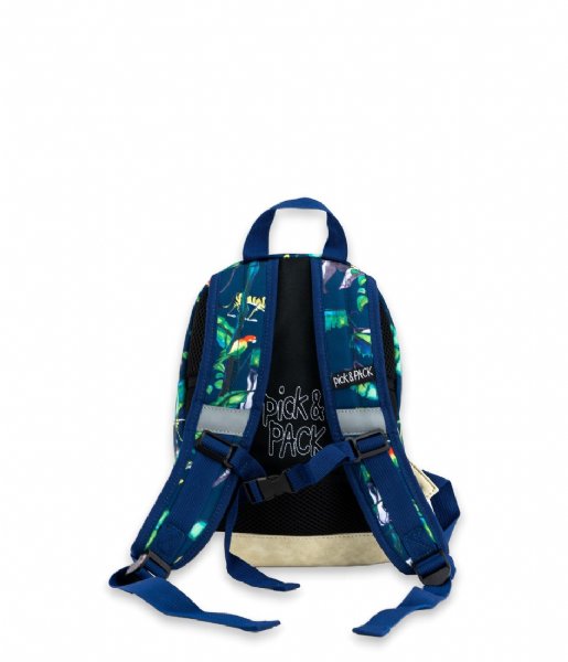 Pick & Pack  Happy Jungle Backpack S Navy