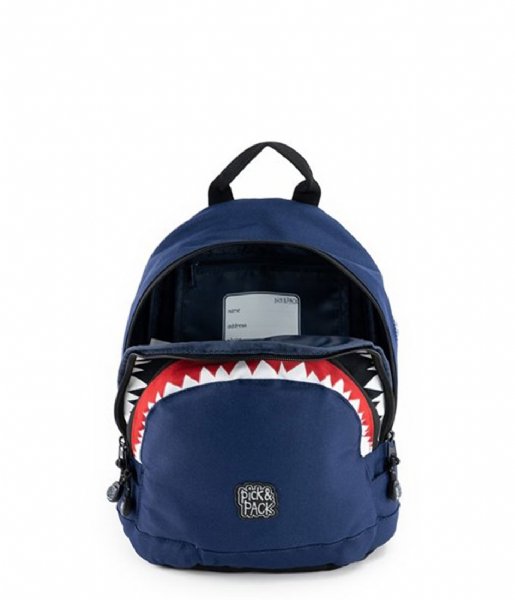 Pick & Pack  Backpack Shark Shape navy (14)