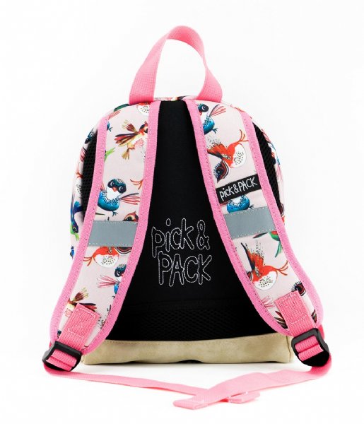 Pick & Pack  Birds Backpack XS Soft pink (10)