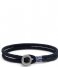Pig and Hen  Don Dino Bracelet Large 20 cm navy silver colored (163000)