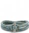 Pig and Hen  Tiny Ted Bracelet Large 20 cm sky blue sand silver colored (61204)